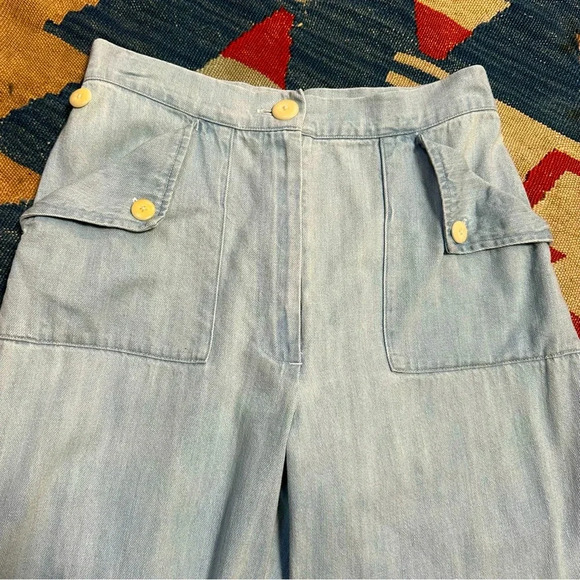Ilana Kohn “Huxie” High Waisted Pale Denim Jeans - Picture 6 of 16